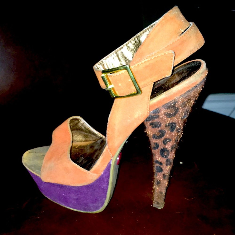 MIXED MEDIA SEXY STILETTOS